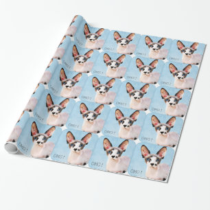 Papier Cadeau La ratière indique, "OMG ! "