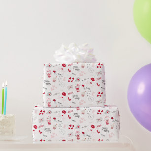 Papier Cadeau La Saint Valentin à l'image
