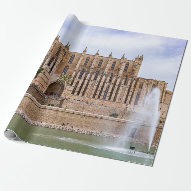 Papier Cadeau La Seu, Cathédrale de Palma de Majorque - Espagne (Déroulé)