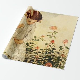 Papier Cadeau La toile d'araignée par Jessie Willcox Smith