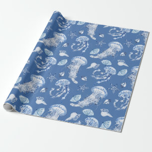 Papier Cadeau La vie marine