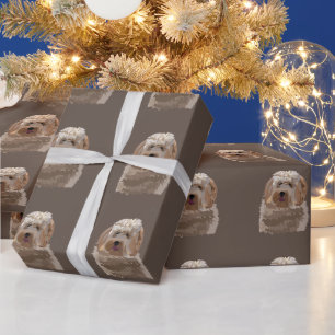 Papier Cadeau Labradoodle Goldendoodle Poodle Chien Animal de co