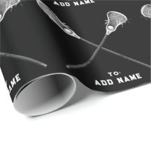 Lacrosse Sports Cadeau Noir