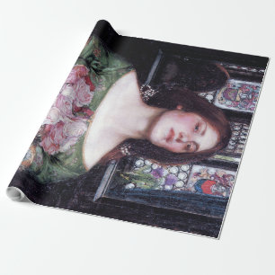 Papier Cadeau Lady and Roses, John William Waterhouse