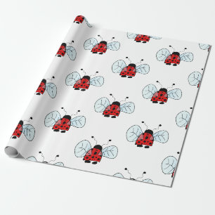 Papier Cadeau Ladybird