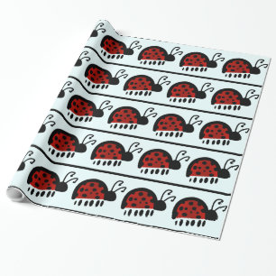 Papier Cadeau Ladybug
