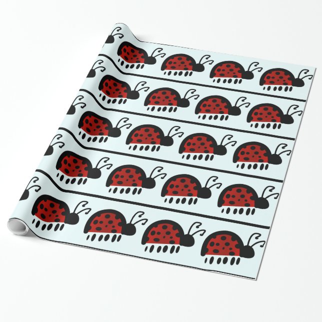 Papier Cadeau Ladybug (Déroulé)