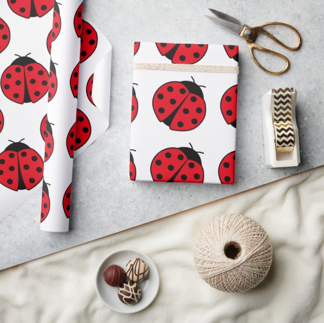 Papier Cadeau Ladybugs (Artisanat)