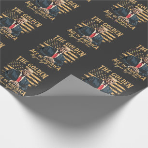 Papier Cadeau L'âge d'or de l'Amérique commence maintenant
