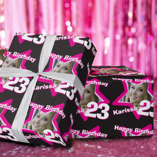 Papier Cadeau L'âge nommé 23 de filles ajoutent votre profil