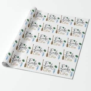 Papier Cadeau Lake Life