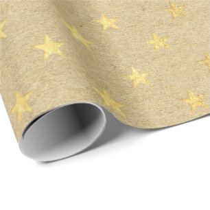 Papier Cadeau L'Américain tient le premier rôle minimal élég