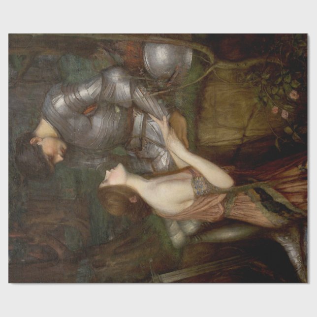 Papier Cadeau Lamia and the Soldier (par John William Waterhouse (Plat)