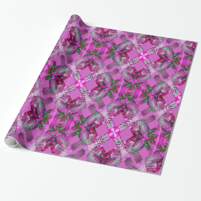 Papier Cadeau L'amour du printemps.... (Déroulé)