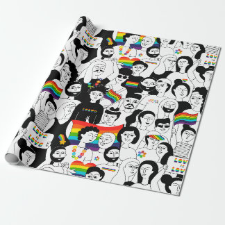 Papier Cadeau L'amour est l'amour, LGBTQ+