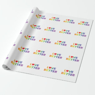 Papier Cadeau L'amour mieux
