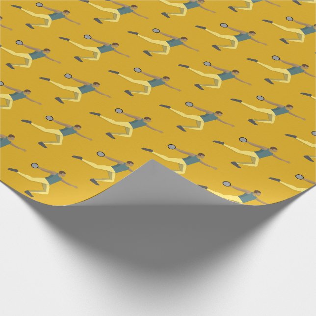 Papier Cadeau Lancement de Discus (Coin)
