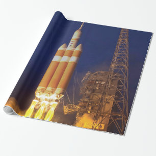 Papier Cadeau Lancement de la fusée spatiale Orion de la NASA