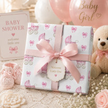 Landième de bébé rose & Aquarelle d'arc