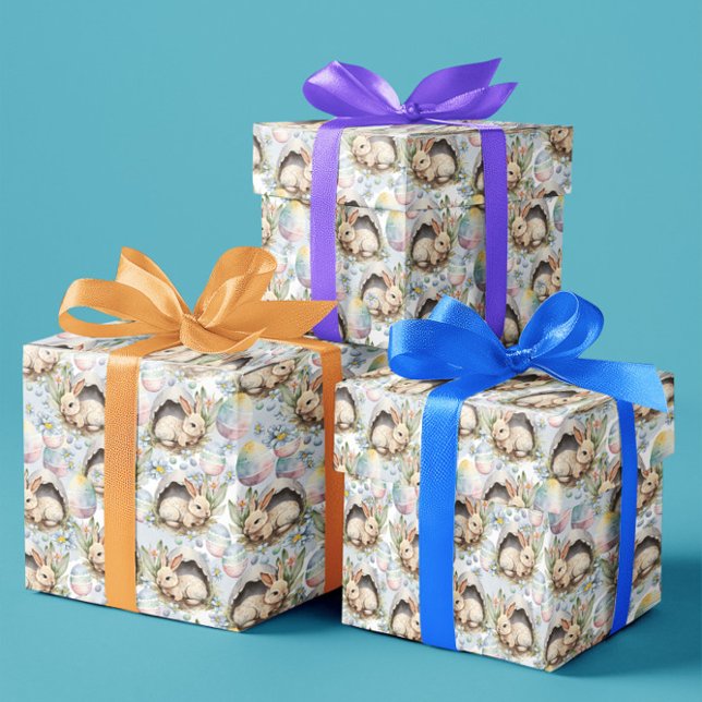 Papier Cadeau Lapin de Pâques  (Créateur téléchargé)