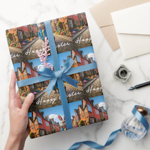Papier Cadeau Lapin de Pâques