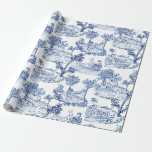 Papier Cadeau Lapin de Pâques Toile