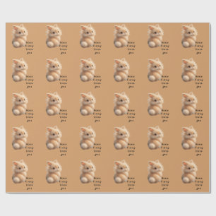 Papier Cadeau Lapin flou : Certains lapins t'aiment