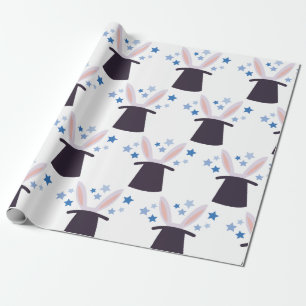 Papier Cadeau Lapin magique