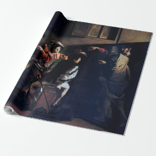 Papier Cadeau L'appel de Saint Matthieu, Caravaggio