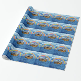 Papier Cadeau L'arche de Noé