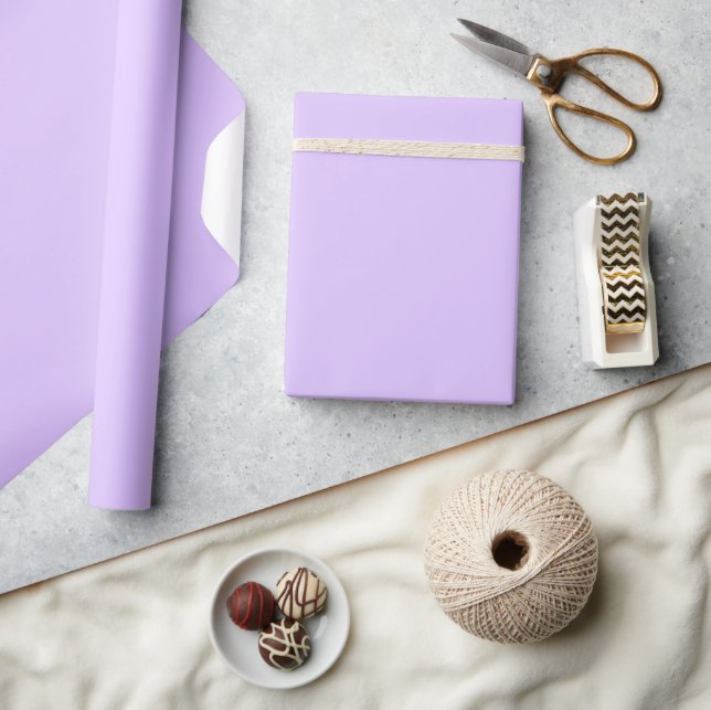 Papier Cadeau Lavande solide (Artisanat)