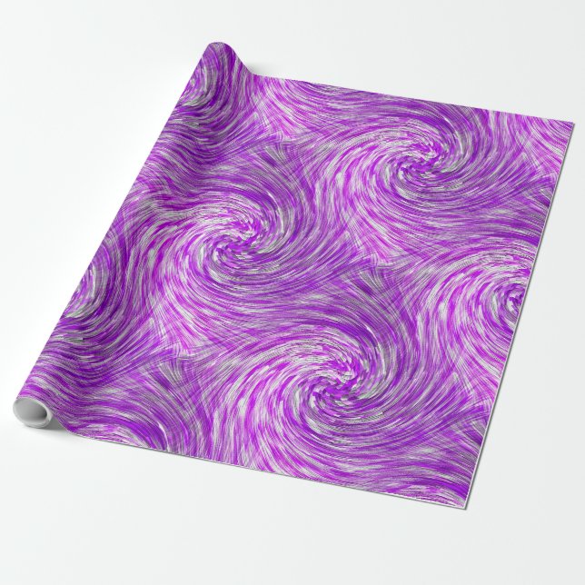 Papier Cadeau Lavande Twirls...... (Déroulé)