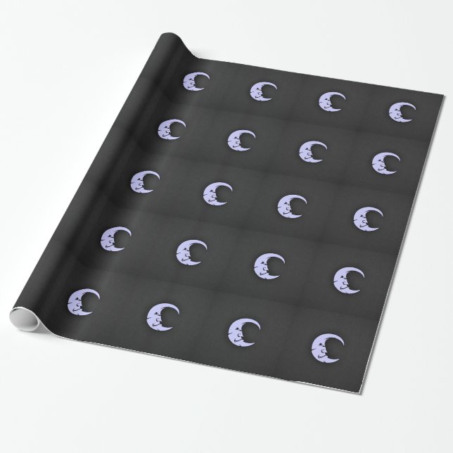 Papier Cadeau Lavender Blue Moon (Déroulé)