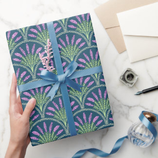Papier Cadeau Lavender - Dark Background