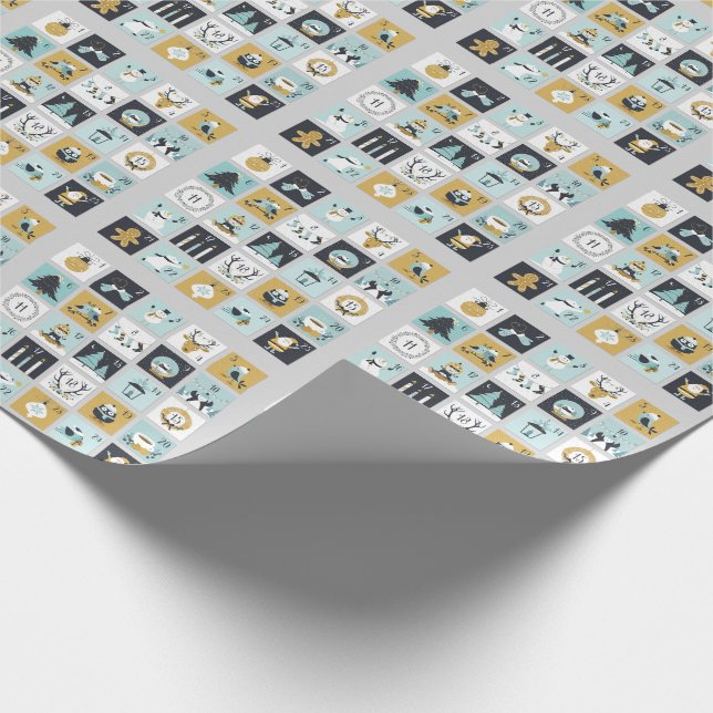 Papier Cadeau L'avènement de Noël (Coin)