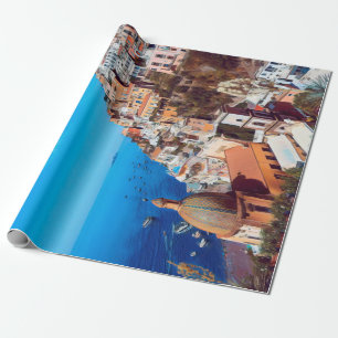 Papier Cadeau ldp POSITANO - Côte d'Amalfi - Panorama