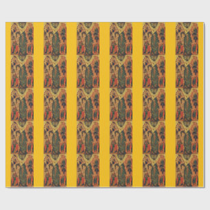 Papier Cadeau Le baptême de Jésus-Christ icône byzantine