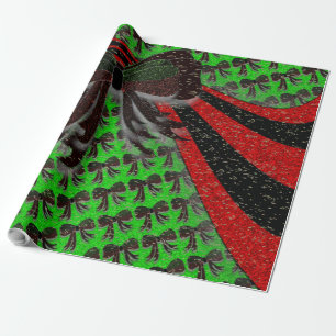 Papier Cadeau Le Bow de Noël -