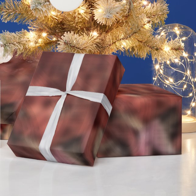 Papier Cadeau Le buisson rouge (Vacances)