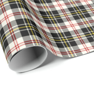 Papier Cadeau Le clan de MacPherson habillent le tartan