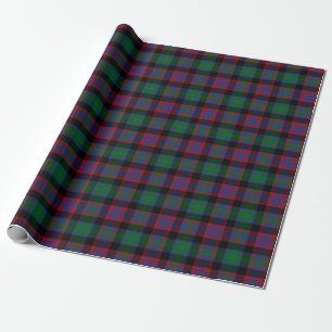 Papier Cadeau Le Clan écossais Alexander Hunting Tartan Plaid