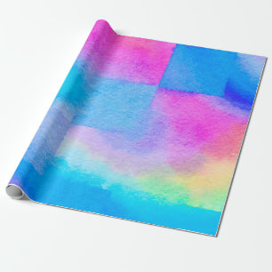 Papier Cadeau Le doux Art beau Couleur éclate. Conception de sur
