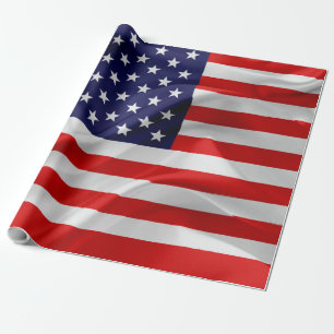 Papier Cadeau Le drapeau des États-Unis d'Amérique