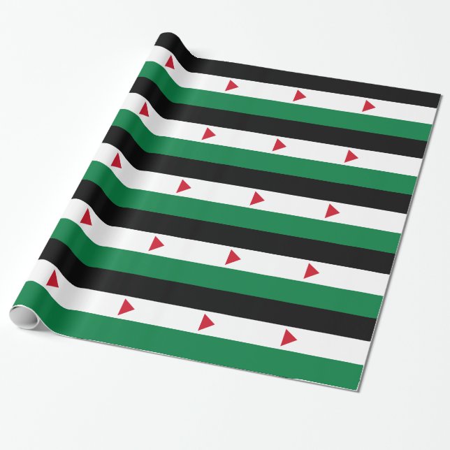 Papier Cadeau Le drapeau palestinien (anglais seulement) (anglai (Déroulé)