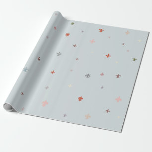 Papier Cadeau Le Fleur-De-Lis - Couleurs en pastel vintages