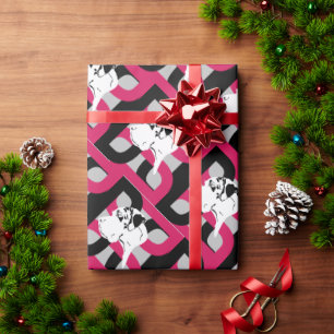 Papier Cadeau Le Grand Danois Pattern