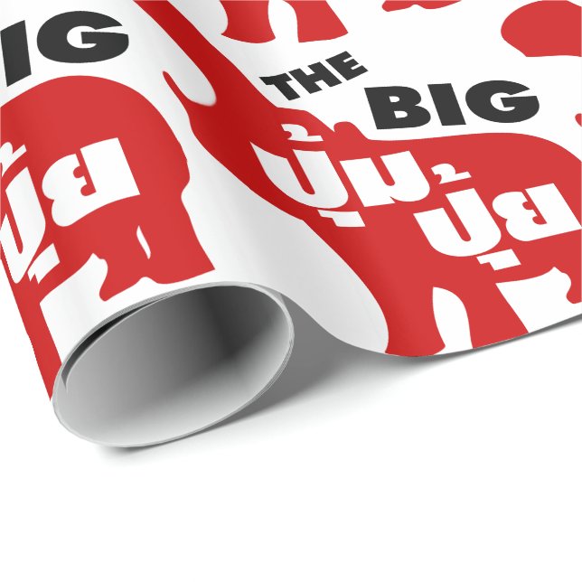 Papier Cadeau LE GROS PUM PUI décollé en langue thaï (Coin rond)