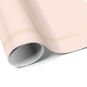 Papier Cadeau Le joli or rose élégant et rougissent géométrique