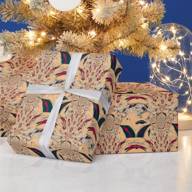 Papier Cadeau Le Kaleidoscope Africain Vibrant : Un Plaisir Pais (Vacances)