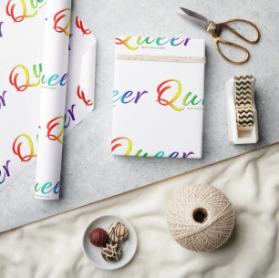 Papier Cadeau Le mot unique expressif et étrange de SlipperyJoe